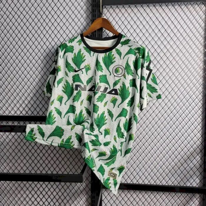 Mens Nigeria 2022/23 Pre-Match Jersey 7