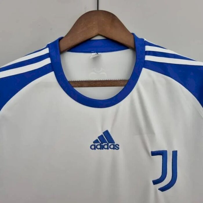 Mens Juventus 2022/23 Pre-Match Jersey White 3