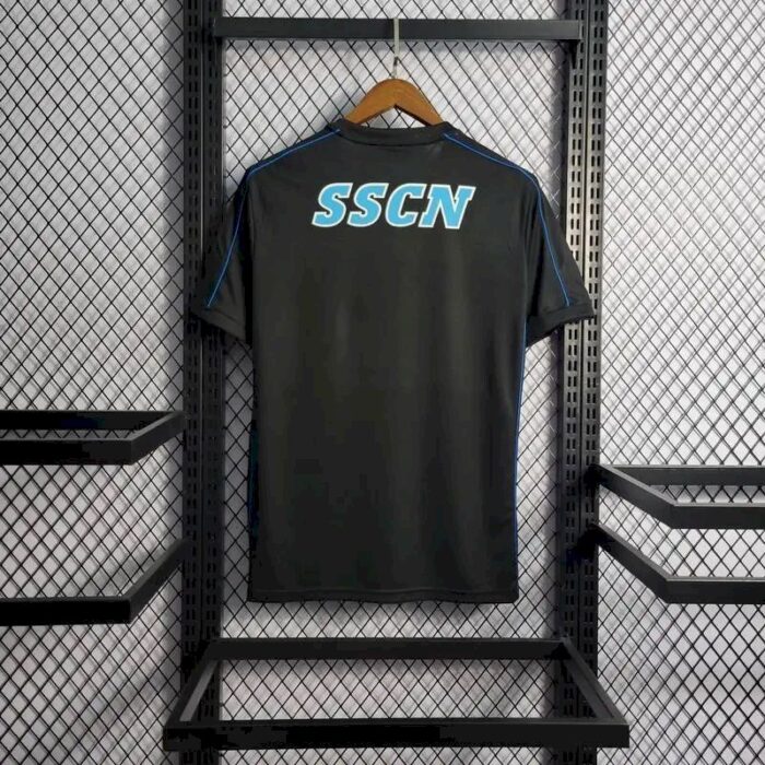 Mens Napoli 2022/23 Black Pre-Match Jersey 9