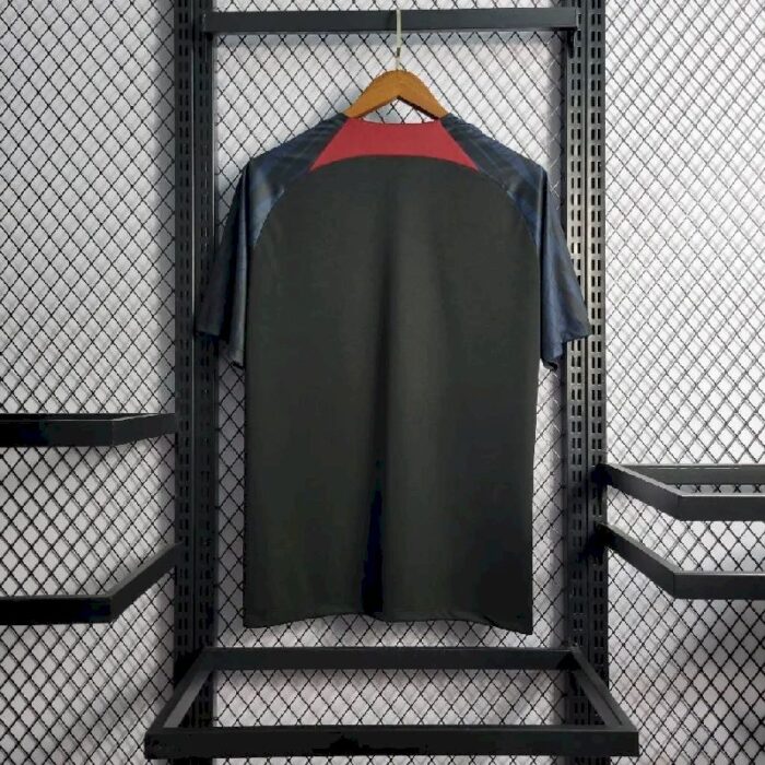Mens Portugal 2022/23 Black Pre-Match Jersey 7