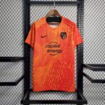 Mens Atletico Madrid 2022/23 Pre-Match Server Orange