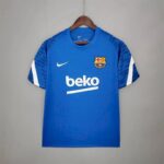 Mens Barcelona 2021/22 Pre-Match Jersey Blue
