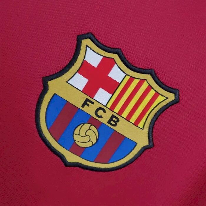 Mens Barcelona 2021/22 Pre-Match Jersey Red 4