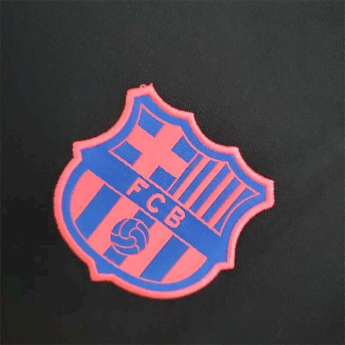 Mens Barcelona 2021/22 Pre-Match Jersey Black 4