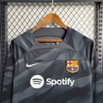 Mens Barcelona 2023/24 Goalkeeper Long Sleeve Jersey 1
