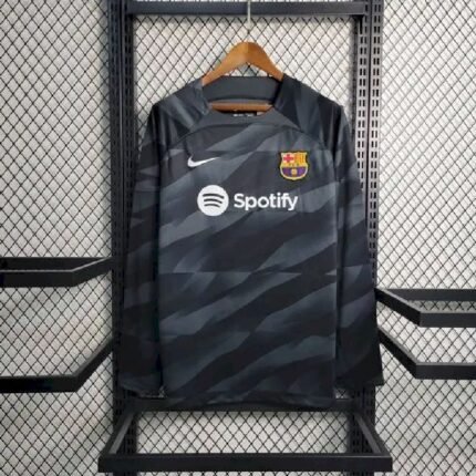 Mens Barcelona 2023/24 Goalkeeper Long Sleeve Jersey