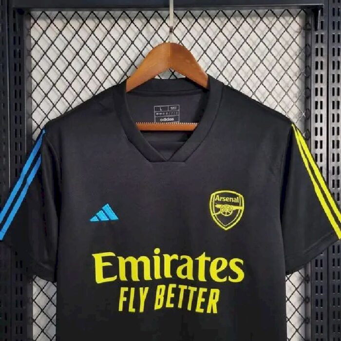 Mens Arsenal 2023/24 Pre-Match Shirt 2