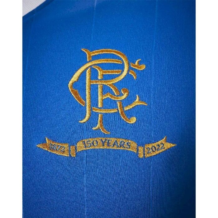 Mens Rangers 2021/22 Home 150th Anniversary Jersey 4
