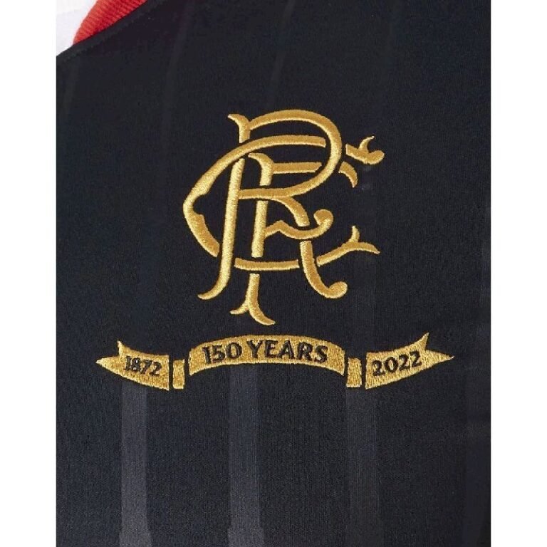 Mens Rangers 2021/22 Away 150th Anniversary Jersey 1