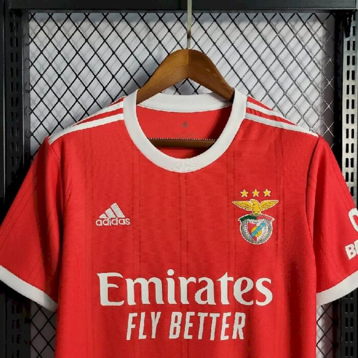 Mens Benfica 2022/23 Home Jersey 3