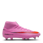 Nike Mercurial Superfly 10 Soft Ground Football Boots – Pink/Black – view 4