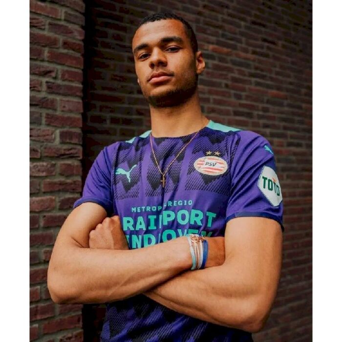 Mens PSV Eindhoven 2021/22 Away Jersey 7