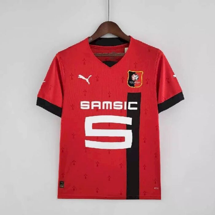 Mens Stade Rennais 2022/23 Home Jersey 5