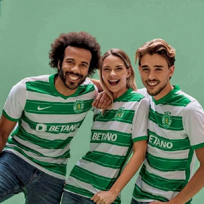 Mens Sporting CP 2021/22 Home Jersey 4