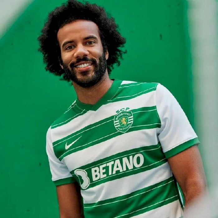Mens Sporting CP 2021/22 Home Jersey 5