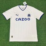 Mens Olympique Marseille 2022/23 Home Jersey 3