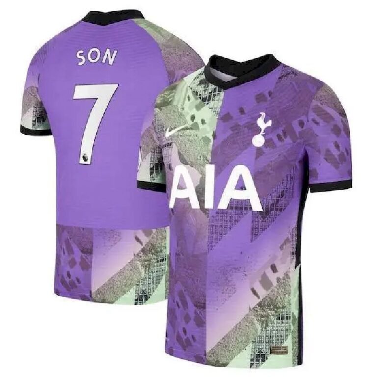 Mens Tottenham Hotspur 2021/22 Third Match Jersey – Son Heung-min