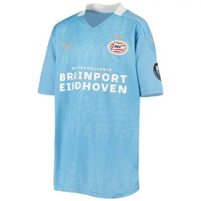 Mens PSV Eindhoven 2020/21 Third Replica Jersey – Light Blue 1