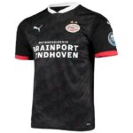 Mens PSV Eindhoven 2020/21 Third Replica Jersey – Black/red 2