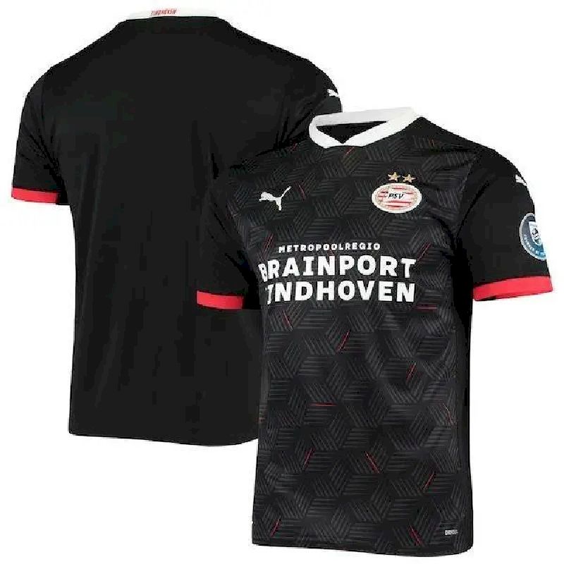 PSV-Eindhoven-Puma-202021-Third-Replica-Jersey-BlackRed-43384.jpg Mens PSV Eindhoven 2020/21 Third Replica Jersey – Black/red