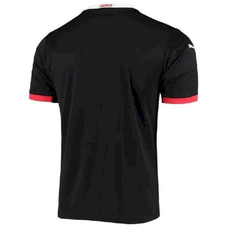 Mens PSV Eindhoven 2020/21 Third Replica Jersey – Black/red 1