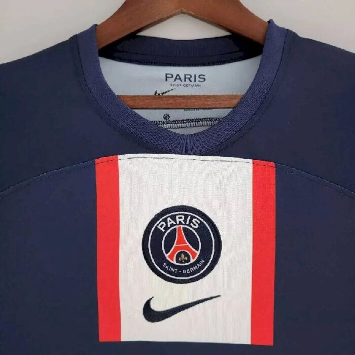 Mens Paris Saint-Germain 2022/23 Home Long Sleeve Jersey 2