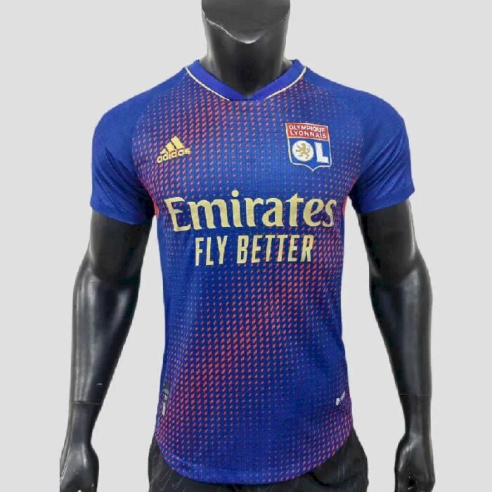 Mens Olympique Lyonnais 2022/23 Fourth Jersey 1