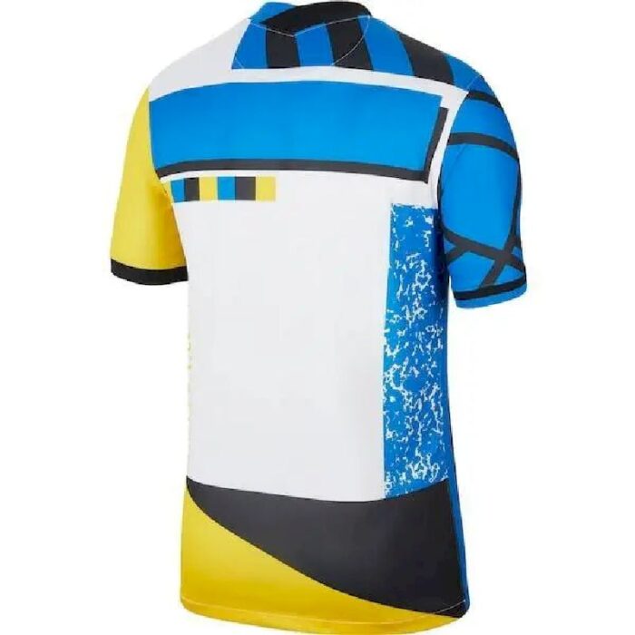 Mens Inter Milan 2020/21 Fourth Breathe Stadium Replica Jersey – White 2