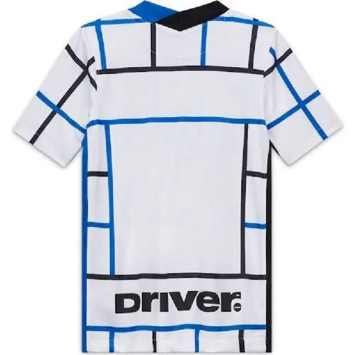 Mens Inter Milan 2020/21 Away Breathe Stadium Replica Jersey – White/black 2