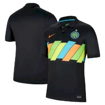 Mens Inter Milan 2021/22 Third Breathe Stadium Replica Jersey – Black