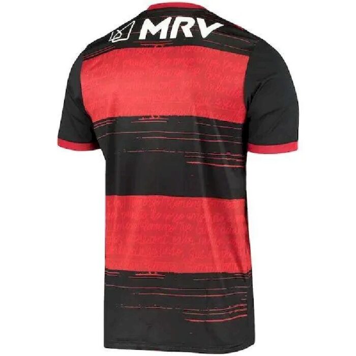 Mens Flamengo 2020/21 Home Replica Jersey – Black 2