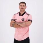 Mens Flamengo 2020/21 Pink October Rosa Jersey 4