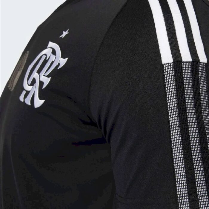Mens Flamengo 2021/22 Black Excellence Jersey 3