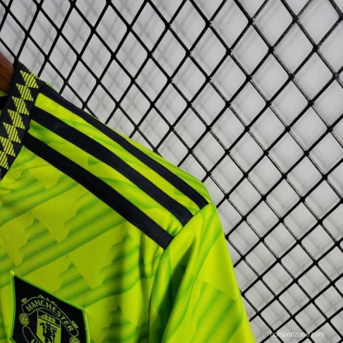 Mens Manchester United 2022/23 Away Jersey 3