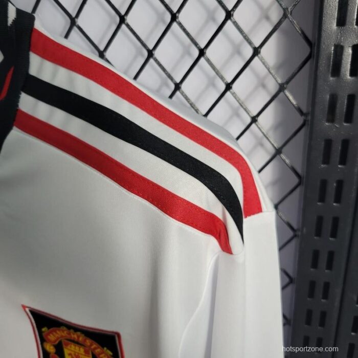 Mens Manchester United 2022/23 Away Long Sleeve Jersey 2