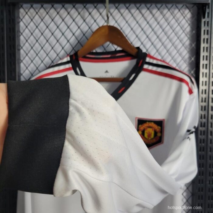 Mens Manchester United 2022/23 Away Long Sleeve Jersey 3