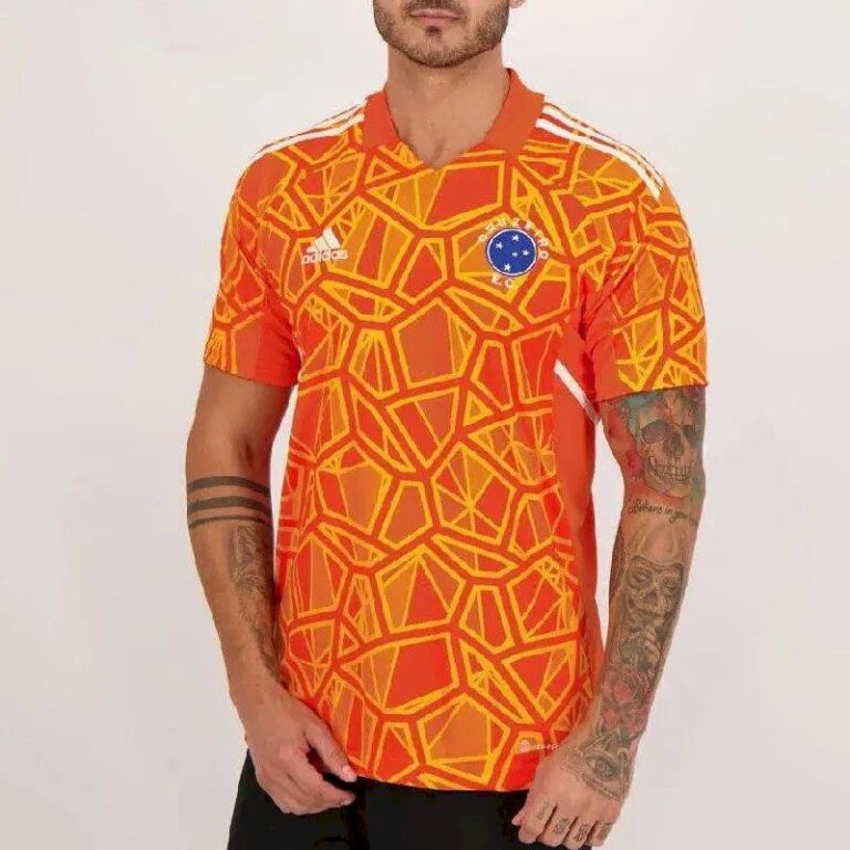 Mens Cruzeiro 2022 Goalkeeper Jersey