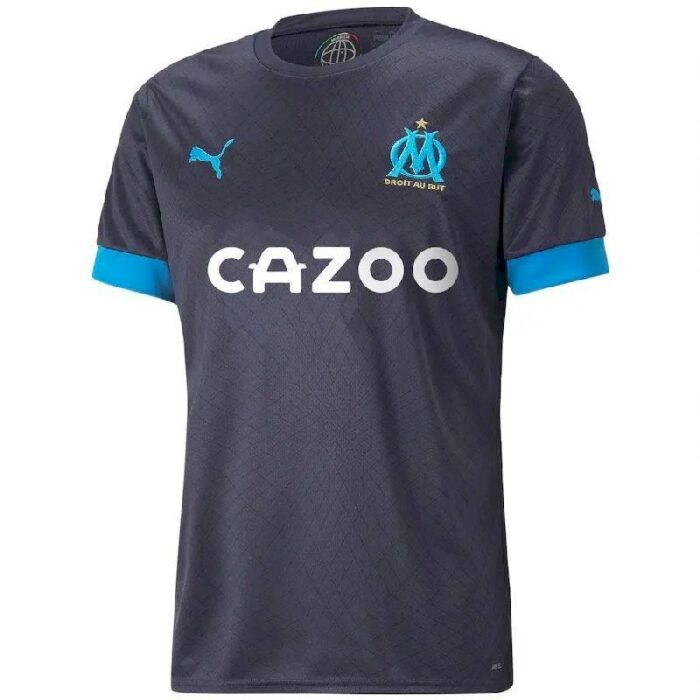 Mens Olympique Marseille 2022/23 Away Jersey 1