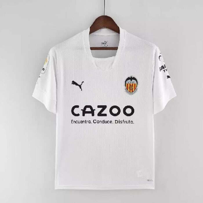 Mens Valencia CF 2022/23 Home Boutique Jersey 2