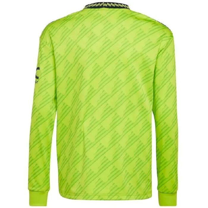 Mens Manchester United 2022/23 Third Long Sleeve Jersey 1