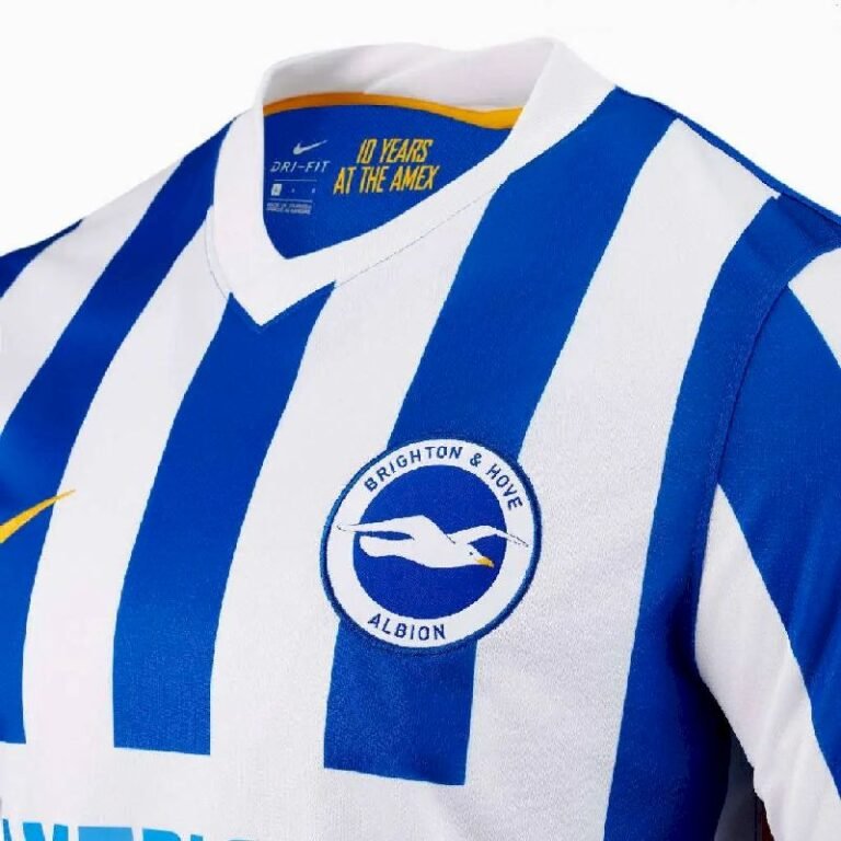 Mens Brighton & Hove Albion 2021/22 Home Jersey 1