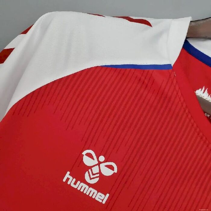Mens Denmark 2020 Home Jersey 4