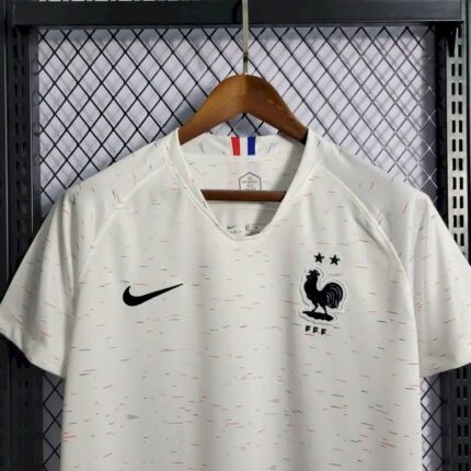 Mens France 2018/19 Away White Jersey 1