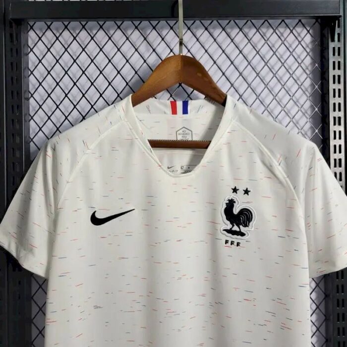 Mens France 2018/19 Away White Jersey 1