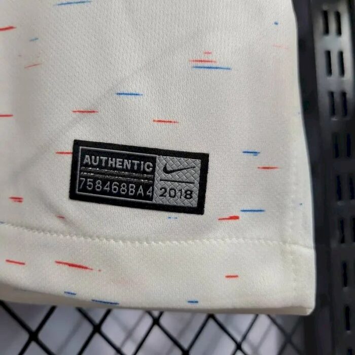 Mens France 2018/19 Away White Jersey 3
