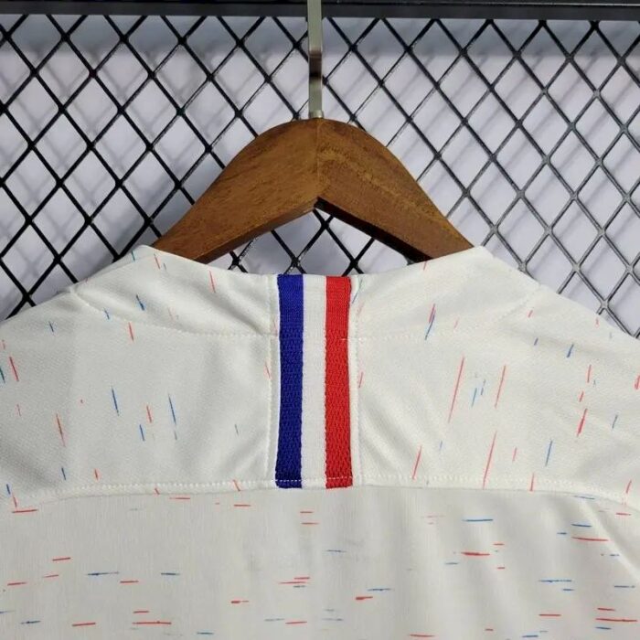 Mens France 2018/19 Away White Jersey 5