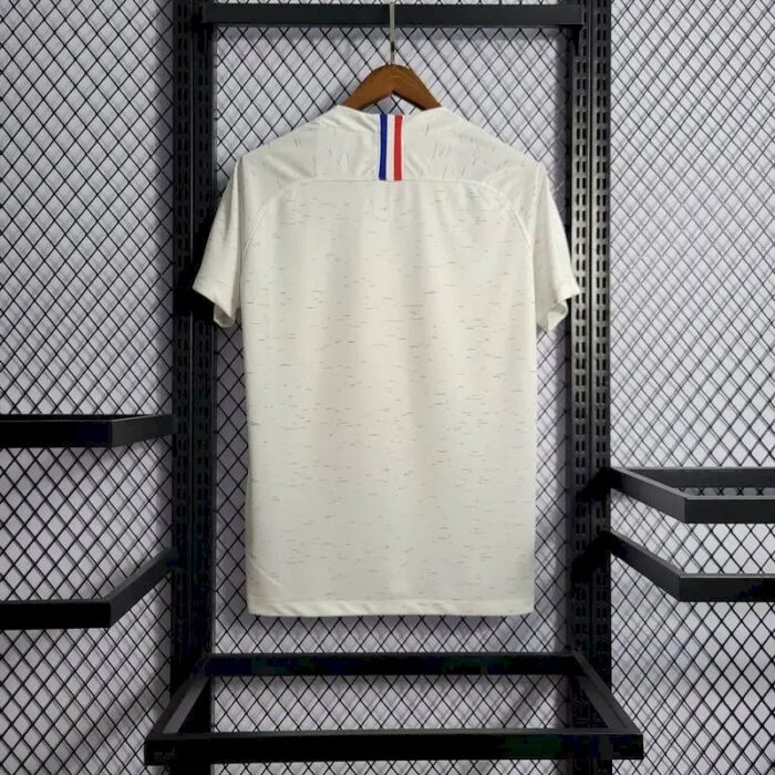 Mens France 2018/19 Away White Jersey 7