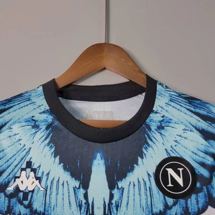 Mens Napoli 2021/22 Classic White Jersey 3
