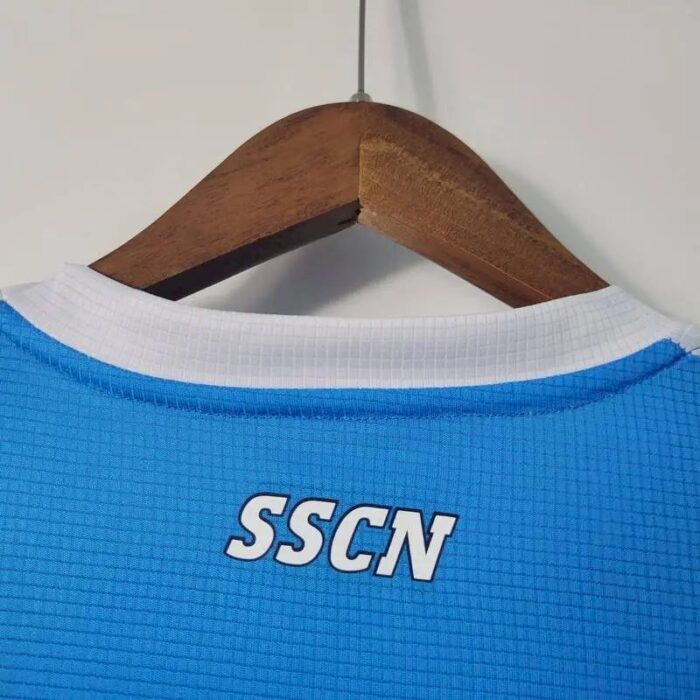 Mens Napoli 2021/22 Sky Blue Commemorative Edition Jersey 6