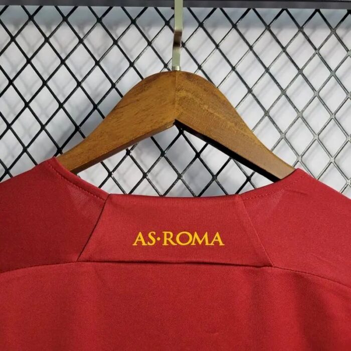 Mens AS Roma 2021/22 Home Jersey 5